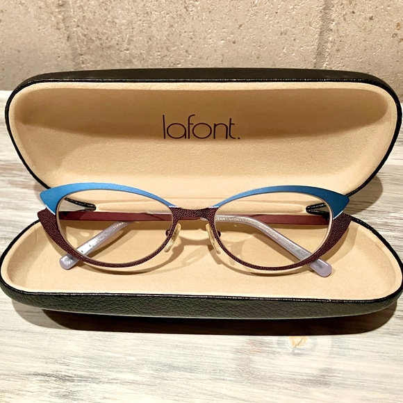 Lafont Cat Eye Frames Glasses - Picture 2 of 16